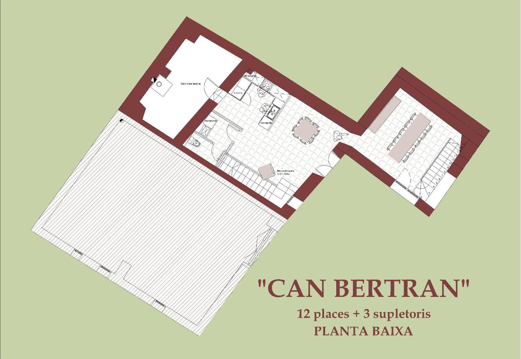 Can Bertran Fornells de la Muntanya Exterior photo